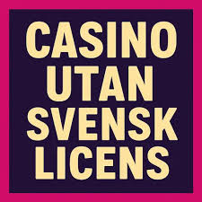 Pokersidor Utan Svensk Licens - En Djupdykning i Alternativen